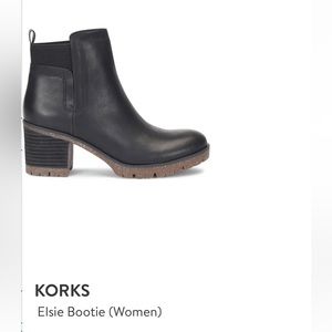 Korks Elsie Bootie - size 10